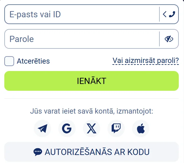 Login