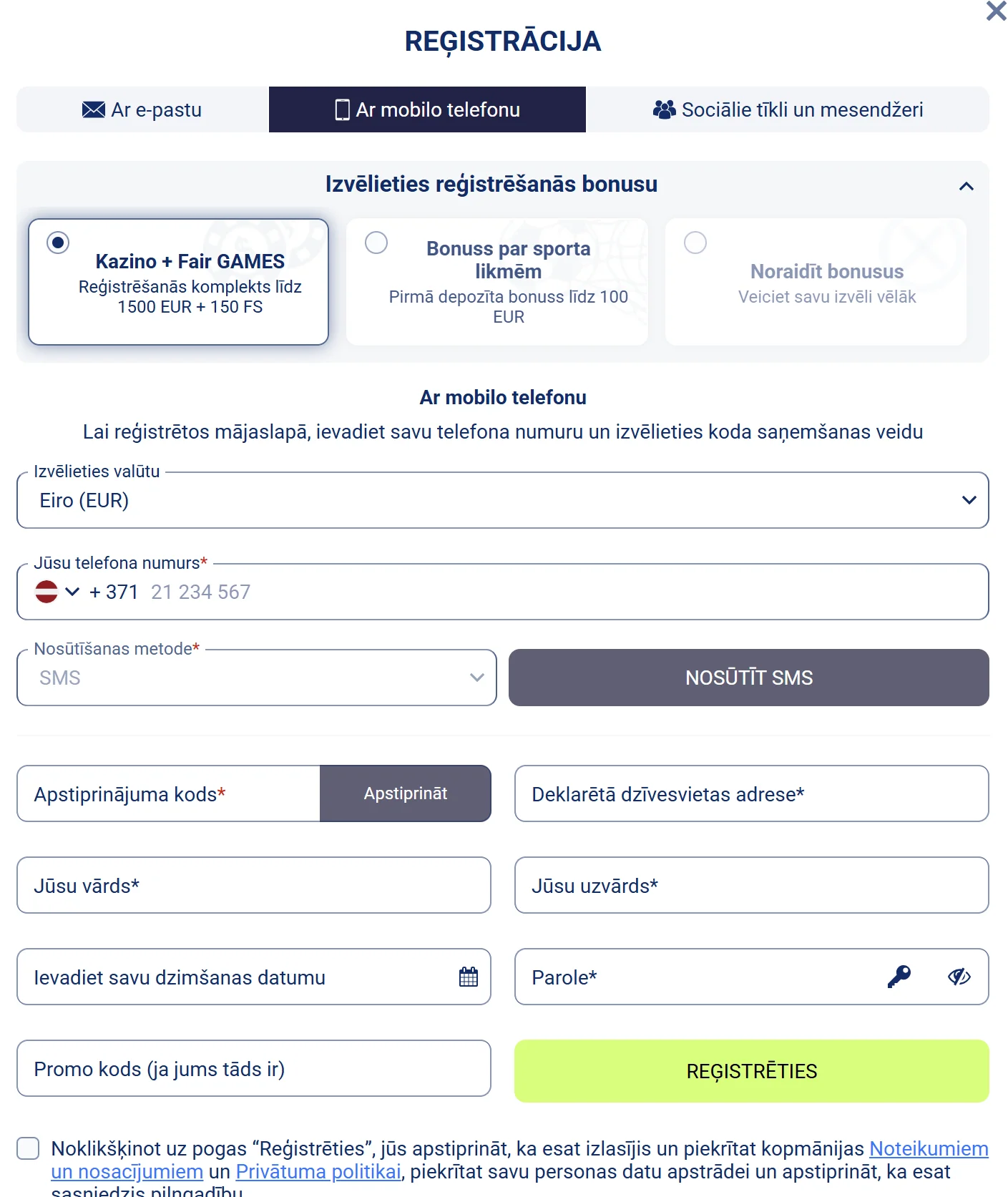 registration